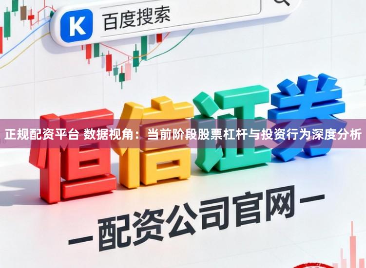 正规配资平台 数据视角：当前阶段股票杠杆与投资行为深度分析